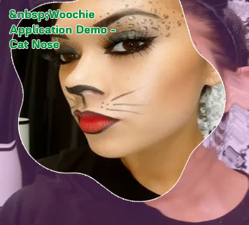 Cat nose makeup