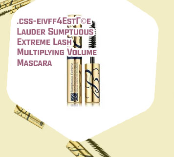 Estee lauder sumptuous mascara