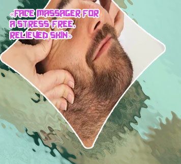 Face massage for stress