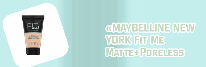 Fit me foundation maybelline new york