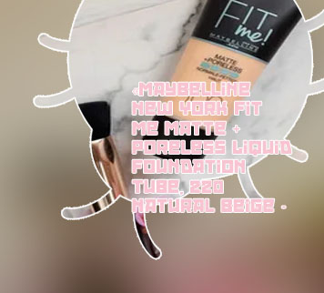 Fit me foundation online