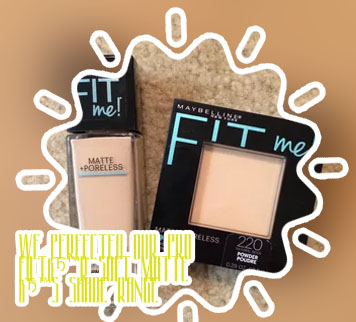 Maybelline matte powder foundation