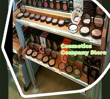 The cosmetics company store website